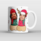 Personalised Willies Face Mug